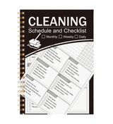 Cleaning Schedule and Checklist