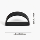 Black Napkin Holders - 6 Pack