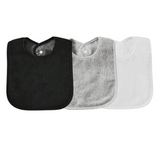 Baby Waterproof Microfibre Bibs - pack of 3