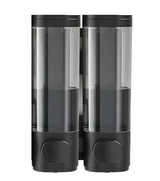 Black No-Drill Wall Mounted Liquid Soap Dispenser - Set of 3