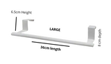 White Towel Rack