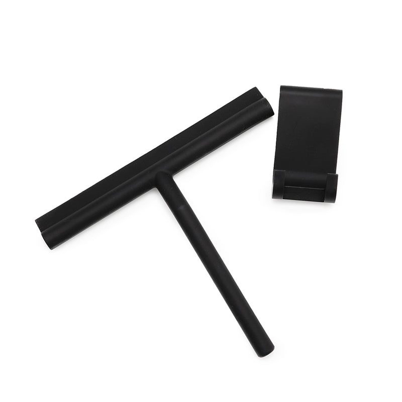 Black Silicone Shower Squeegee