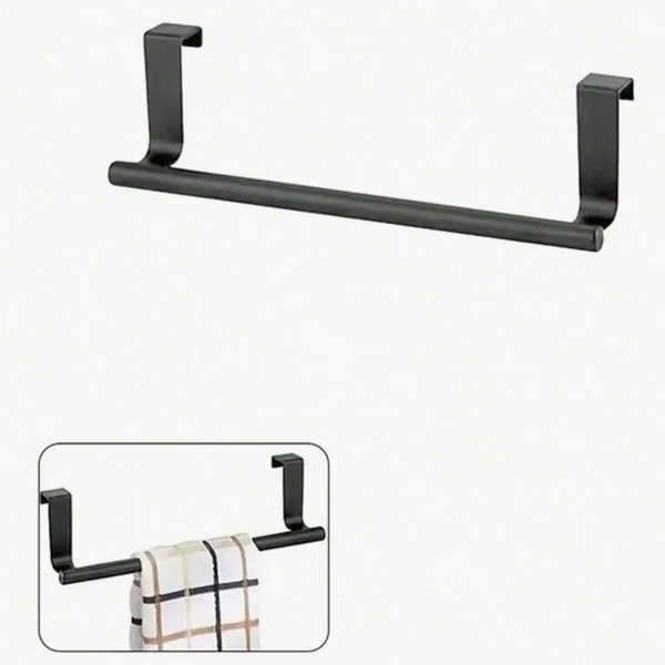 Black Towel Rack