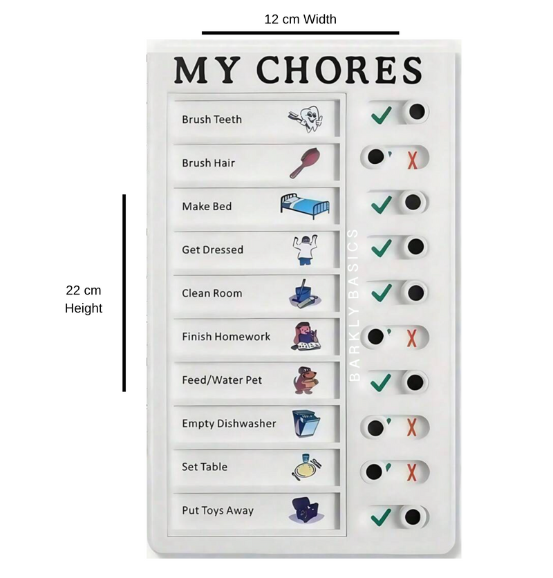 Early Learning Daily To Do Chart