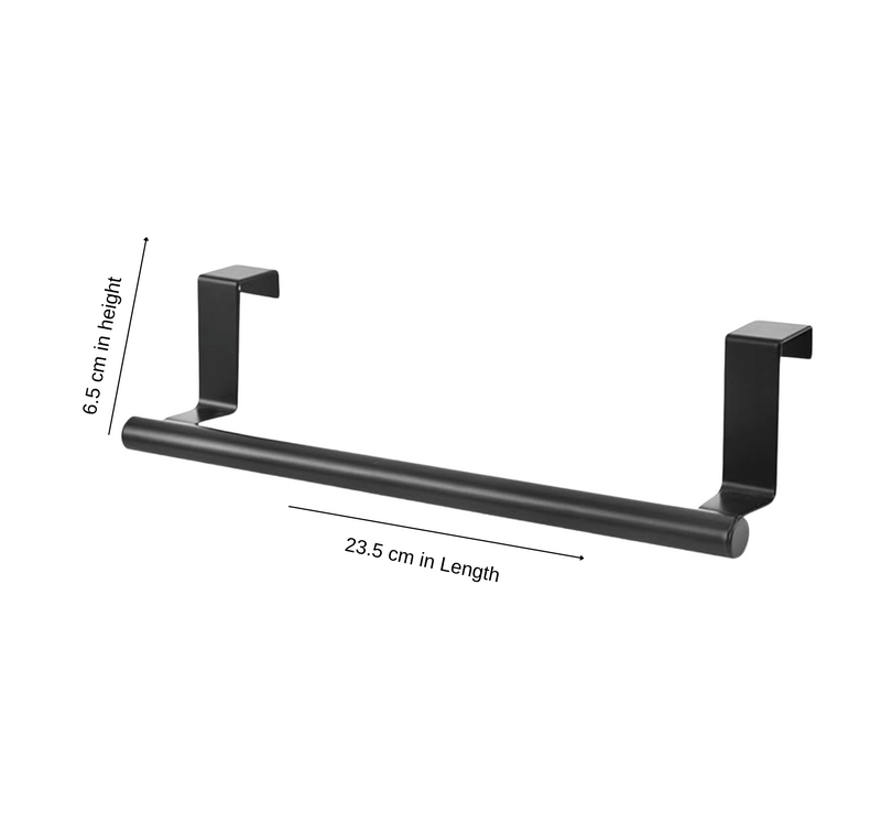 Black Towel Rack