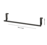Black Towel Rack - Large