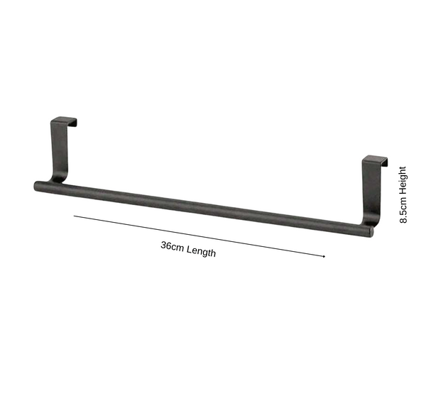 Black Towel Rack - Large