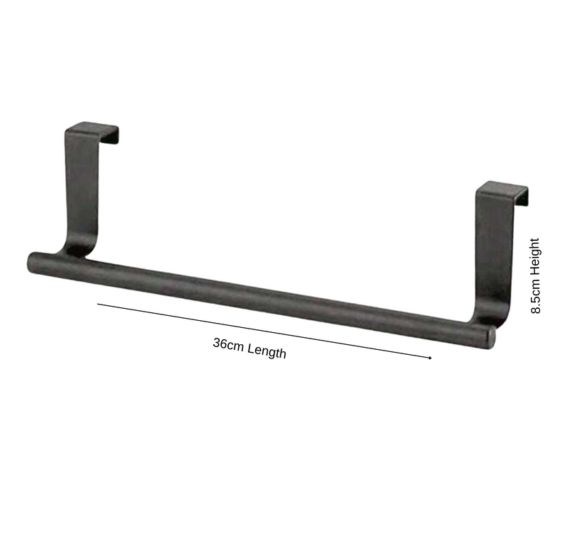 Black Towel Rack - Large