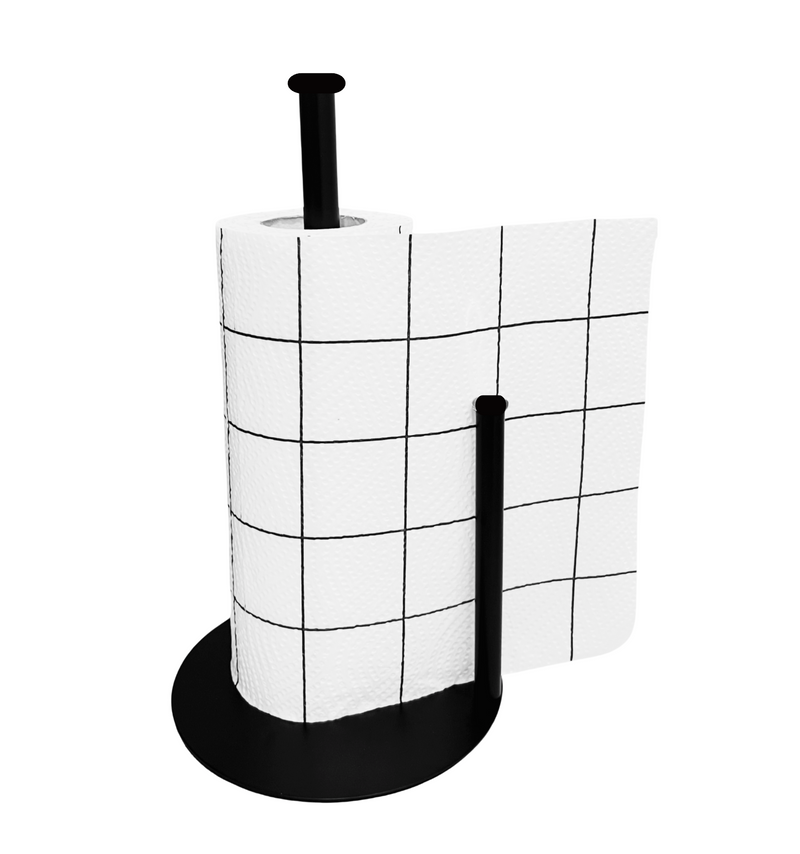 Black Paper Towel Holder