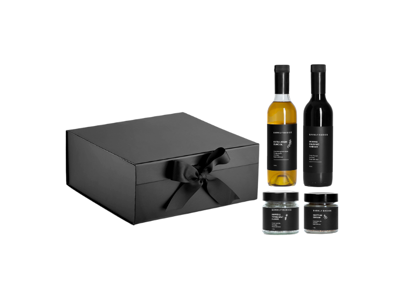 Black Gourmet Gift Box