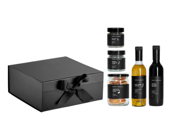 Black Gourmet Gift Box - Medium
